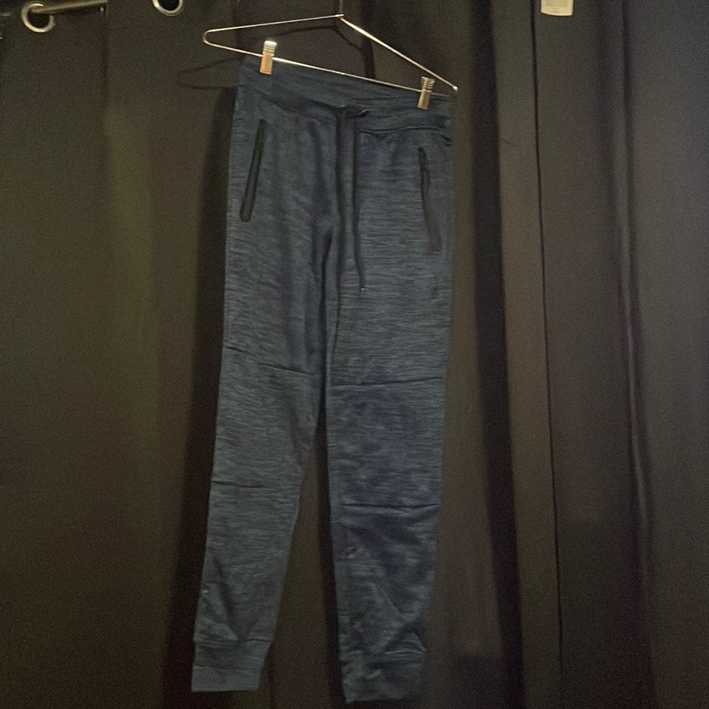 Spyder men small sweat pants blue black set